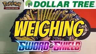 WEIGHING Sword and Shield Dollar Tree Packs