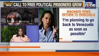 Venezuela Opposition Demands Release Of Political Prisoners As Machado Vows Return | Maduro | News9