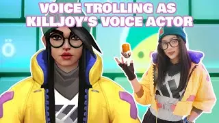 Trolling VALORANT Players as the Killjoy Voice Actor 🤓