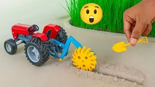 diy mini drain digger Machine science project part 8 @MiniDiyYT 
