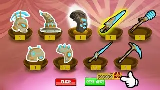 UNLOCK FULL VOLATIC SKINS WEAPON ARMOR | STICK WAR LEGACY 
