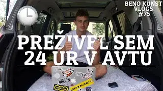 ŽIVEL SEM V AVTU 24 UR #75 /Beno Kunst