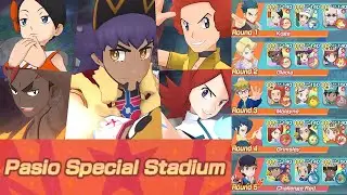 Pasio Special Stadium #3 (Fire): Scoring 12,500 Points with Fun Teams | Pok&eacute;mon Masters EX