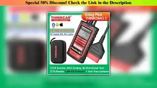 Today Only KINGBOLEN Ediag Plus- THINKCAR THINKDIAG 2 CANFD ALL System ECU Coding Active Test 16 Re