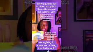 You’re giving to someone who demonic!
