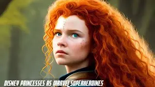 Disney princesses as Marvel superheroines | ai artwork