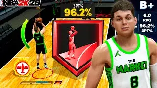 *NEW* 7' SHARPSHOOTER BUILD IN NBA 2K26! Best Shooting Center Build!