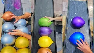 🍾Bottles And 🎈Baloons With Beautiful Colours🌈Enjoy with Fun Of Best ASMR🔥