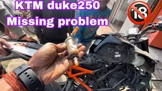KTM duke250 missing problem & engine noise solution // #ktmlover #bikelife // @Theharry06