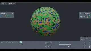 Idleverse procedural planet generation