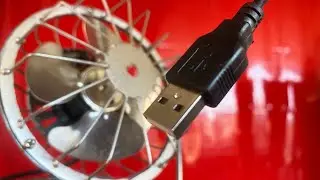 Делаем USB-вентилятор для стола