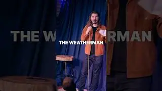 meteorologist vs. weatherman #standup #comedian #standupcomedy #comedy #oneliners #weather