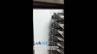 Antenna Embedding Machine  with 8 heads