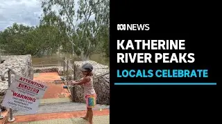 The risk of flooding in Katherine recedes as the river peaks at just over 16 metres | ABC News