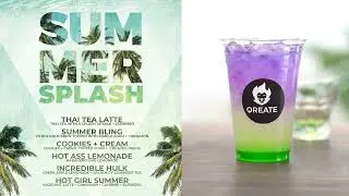 Qreate Coffee - Summer Splash Menu