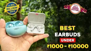 Best TWS Under 1000, 1500, 2000, 3000, 5000 & 10000 On Flipkart BBD 2025 & Amazon GIF Sale 2025 ⚡