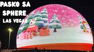 Pasko sa Las Vegas Sphere #pasko