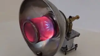Gas Infrared Burner demo - Mini radiant flame
