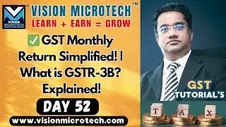 ✅ GST Monthly Return Simplified! | 📄 What is GSTR-3B? Explained!