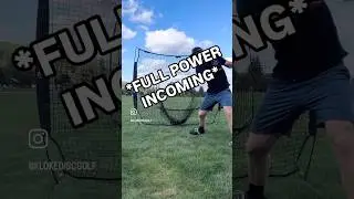 70+ MPH Forehand💪🏼 #discgolf #sports #techdisc #golf #frolf #practice #throw #forehand #backhand