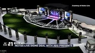 WATCH: Colorado Springs amphitheater signs deal with global entertainment company