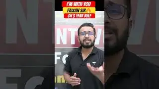 🔥Faizan Sir on 3 year Rule #unacademyjudiciary