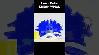 BLUE COLOR WITH FUN WAY! -KIDS STATION- DREAM WINGS KIDS #educationaltoys #funlearning #learncolors