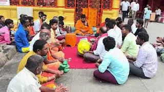 Japali Hanuman temple sadguru Sri ram mohan swamulavaru bhaktha brundam #jaishreeram #srivishnukanti