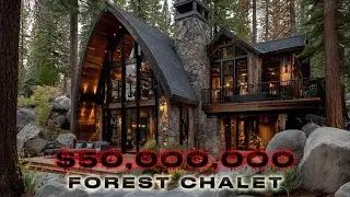 Inside a $50 Million Luxury Forest Chalet 🌲 | The Ultimate Off-Grid Dream Home