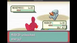 Watch me play! Rustboro Gym - Pokemon Emerald
