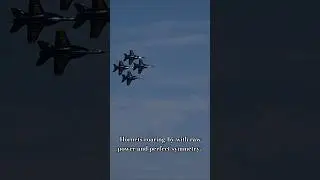 Blue Angels Diamond Formation &ndash; 168,000 Pounds of Thrust | Milwaukee Air & Water Show 2025