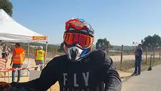 Andr&eacute; Calado no final do pr&oacute;logo da Baja Oeste de Portugal