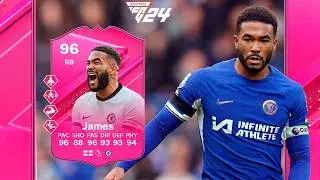 DE LOS MEJORES LATERALES DEL JUEGO Y GRATIS!!!  REVIEW REECE JAMES FUTTIES 96 EN ESPA&Ntilde;OL EA FC 24 UT