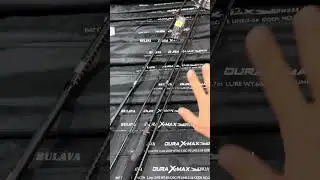 Bulava Dura X Max lure rod with Fuji guides, IM7 X-twist carbon blank #fishing #taynguyenvlog