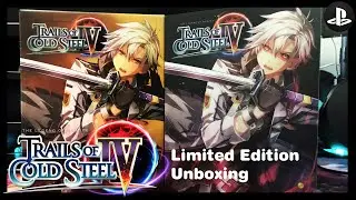 The Legend of Heroes: Trails of Cold Steel IV Limited Edition Unboxing (PS4)
