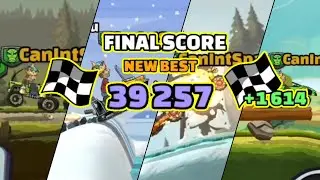39257 points in new team event! - Team Event: Tickets Please - Hill Climb Racing 2