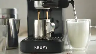 Krups XP 3440 Home Espresso Machine - Latte Macchiato & Americano