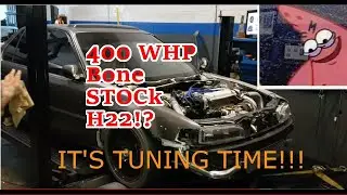 BONE STOCK TURBO H22 GET'S TUNED! | 1992 TURBO H22 ACCORD DYNO  (400HP STOCK!?) #GTX3582R