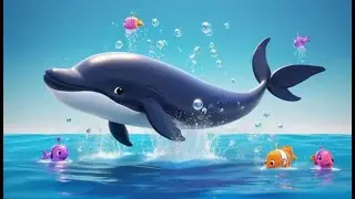 Blue Whale Songs Go Hum Hum Hum | English Nursery Rhyme | Kids Songs | Baby Music