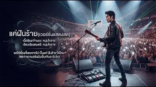 [Live session]แค่ฝันร้าย - แสดงสด- Thai-Rock [Official Audio lyrics]
