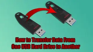 How to Transfer Data From One USB Hard Drive to Another