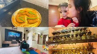 Family Vlog | Home Cooking + Toddler Life I Jayanagar Shopping