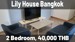 Pet Friendly 2 bedroom condo Bangkok 90 sqm 40,000 THB