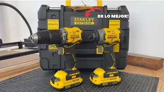 COMBO TALADROS FATMAX lo Mejor de STANLEY! DESEMPAQUETADO Y PRUEBAS!