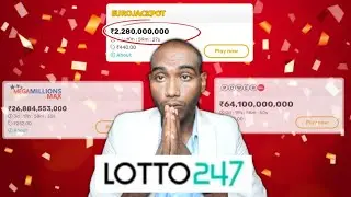 Lotto247 Mega million, Powerball, Euro jackpot Lottery | Lotto247 Kaise khele | Diy dept
