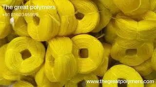 Tarred twine