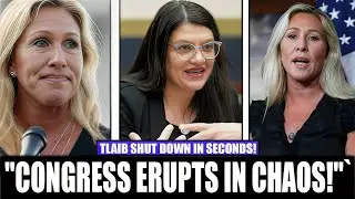 Marjorie Taylor Greene DESTROYS Rashida Tlaib On The House Floor &mdash; Chaos ERUPTS In Congress!