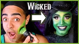 Elphaba Makeup Tutorial | Drag Queen Transformation