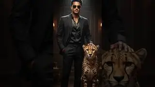 TRENDING GEMINI AI 🤖 PHOTO EDITING 🔥 WITH CHEETAH 🐯 | #shorts