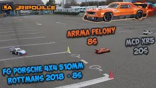 RallyGame : Arrma Felony-8S, FG Porsche - 8S, MCD XR5 - 20S Pack 2